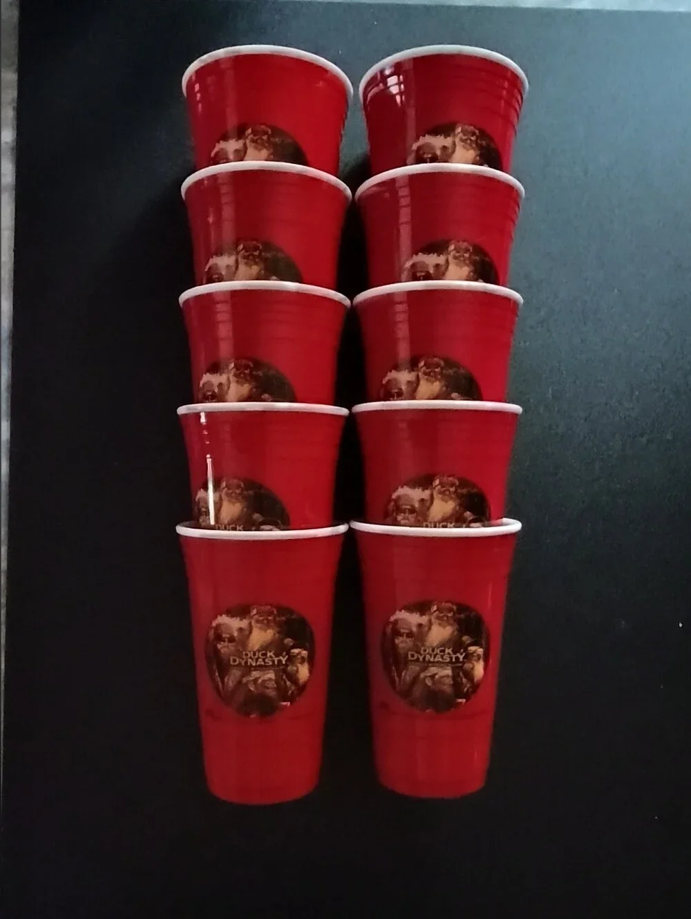 Duck Dynasty Red Solo Insulated 16 Oz Cups Set Of 10